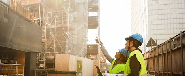 Engineers Auditing a Construction Site
